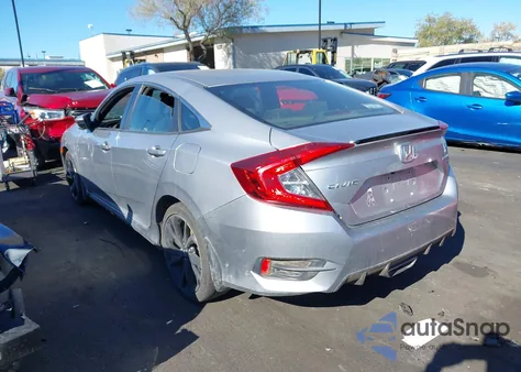 2019 Honda Civic Sport z USA, uszkodzony, nr VIN 2HGFC2F89KH603457